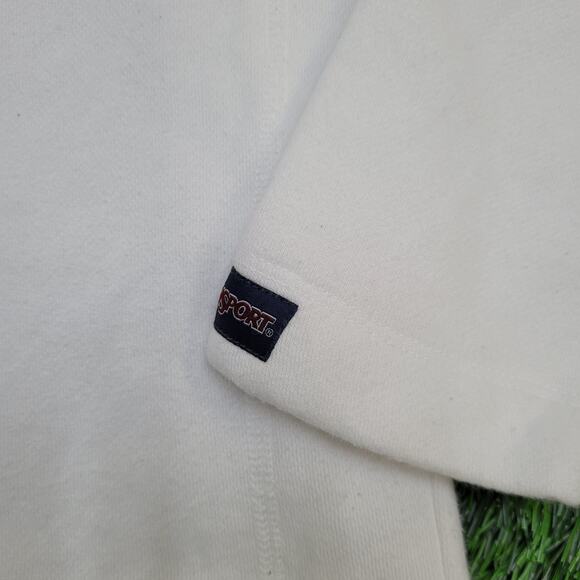 Jansport LSU-Tiger Fleece Sweater Womens Small 18x23 White - Picture 3 of 15